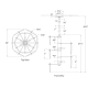 A thumbnail of the Visual Comfort ARN5451 ARN5451 Line Drawing