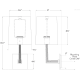 A thumbnail of the Visual Comfort BBL2082 BBL2082 Line Drawing