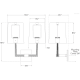 A thumbnail of the Visual Comfort BBL2084 BBL2084 Line Drawing