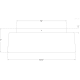 A thumbnail of the Visual Comfort BBL4106 BBL4106 Line Drawing