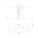 A thumbnail of the Visual Comfort BBL5115 BBL5115 Line Drawing