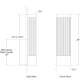 A thumbnail of the Visual Comfort CHD2732 CHD2732 Line Drawing