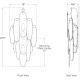 A thumbnail of the Visual Comfort CHD2917 CHD2917 Line Drawing