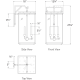 A thumbnail of the Visual Comfort CHO2613 CHO2613 Line Drawing