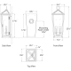 A thumbnail of the Visual Comfort CHO2791 CHO2791 Line Drawing