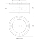 A thumbnail of the Visual Comfort KS 4070-NL KS 4070-NL Line Drawing