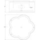 A thumbnail of the Visual Comfort KS 4117-FA KS 4117-FA Line Drawing 1