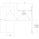 A thumbnail of the Visual Comfort KW2410 KW2410 Line Drawing