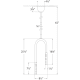 A thumbnail of the Visual Comfort KW 5590 KW 5590 Line Drawing