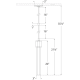 A thumbnail of the Visual Comfort LR5911 LR5911 Line Drawing