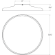 A thumbnail of the Visual Comfort PB4003 PB4003 Line Drawing