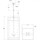 A thumbnail of the Visual Comfort S 5193 S 5193 Line Drawing