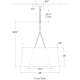 A thumbnail of the Visual Comfort S5401 S5401 Line Drawing