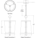 A thumbnail of the Visual Comfort S5645 S5645 Line Drawing