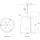 A thumbnail of the Visual Comfort S5646 S5646 Line Drawing