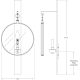 A thumbnail of the Visual Comfort SK2002 SK2002 Line Drawing