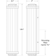 A thumbnail of the Visual Comfort TOB2198WG TOB2198 Line Drawing