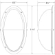 A thumbnail of the Visual Comfort TOB2209WG TOB2209 Line Drawing