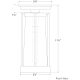 A thumbnail of the Visual Comfort TOB4275 TOB4275 Line Drawing