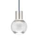 A thumbnail of the Visual Comfort 700TDMINAP1C-LED922 Satin Nickel / Blue Cord