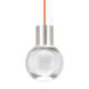 A thumbnail of the Visual Comfort 700TDMINAP3C-LED930 Satin Nickel / Orange Cord