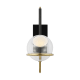 A thumbnail of the Visual Comfort 700WSCRBY18-LED927-277 Black / Natural Brass