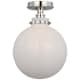 A thumbnail of the Visual Comfort CHC4526 Polished Nickel / White Glass