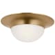 A thumbnail of the Visual Comfort PCD4002 Hand-Rubbed Antique Brass / White Glass