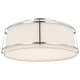 A thumbnail of the Visual Comfort S4687 Polished Nickel / Linen / Frosted Acrylic