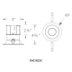 A thumbnail of the WAC Lighting R4DRDR-F9CS WAC Lighting Pop-in 5 CCT