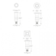 A thumbnail of the WAC Lighting 1051 Line Drawing