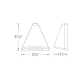 A thumbnail of the WAC Lighting 3021 Line Drawing