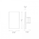 A thumbnail of the WAC Lighting 4041 Line Drawing