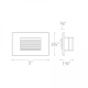 A thumbnail of the WAC Lighting 4051-AM Line Drawing