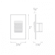 A thumbnail of the WAC Lighting 4061-AM Line Drawing