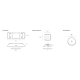 A thumbnail of the WAC Lighting CT-6A-R2 WAC Lighting CT-6A-R2 Line Drawing