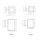 A thumbnail of the WAC Lighting DC-WD05-FA WAC Lighting-DC-WD05-FA-Line Drawing