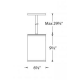 A thumbnail of the WAC Lighting DS-PD06-F WAC Lighting DS-PD06-F