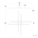 A thumbnail of the WAC Lighting FM-73132 Line Drawing