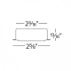 A thumbnail of the WAC Lighting HR-836LED Line drawing