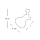 A thumbnail of the WAC Lighting HTK-730 WAC Lighting-HTK-730-Line Drawing