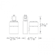 A thumbnail of the WAC Lighting J-1023N WAC Lighting-J-1023N-Line Drawing