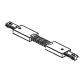 A thumbnail of the WAC Lighting J2-FLX WAC Lighting-J2-FLX-Line Drawing