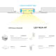 A thumbnail of the WAC Lighting LED-T-RBOX1 WAC Lighting-LED-T-RBOX1-Recessed Channel Overview