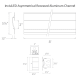 A thumbnail of the WAC Lighting LED-T-RCH2 WAC Lighting-LED-T-RCH2-Line Drawing