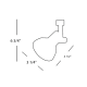 A thumbnail of the WAC Lighting LTK-720 WAC Lighting-LTK-720-Line Drawing