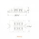 A thumbnail of the WAC Lighting MT-4LD221NE-S WAC Lighting-MT-4LD221NE-S-Line Drawing