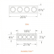 A thumbnail of the WAC Lighting MT-4LD416T WAC Lighting-MT-4LD416T-Line Drawing