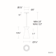 A thumbnail of the WAC Lighting PD-87214 Line Drawing