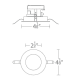 A thumbnail of the WAC Lighting R2ARAT-F WAC Lighting-R2ARAT-F-Line Drawing